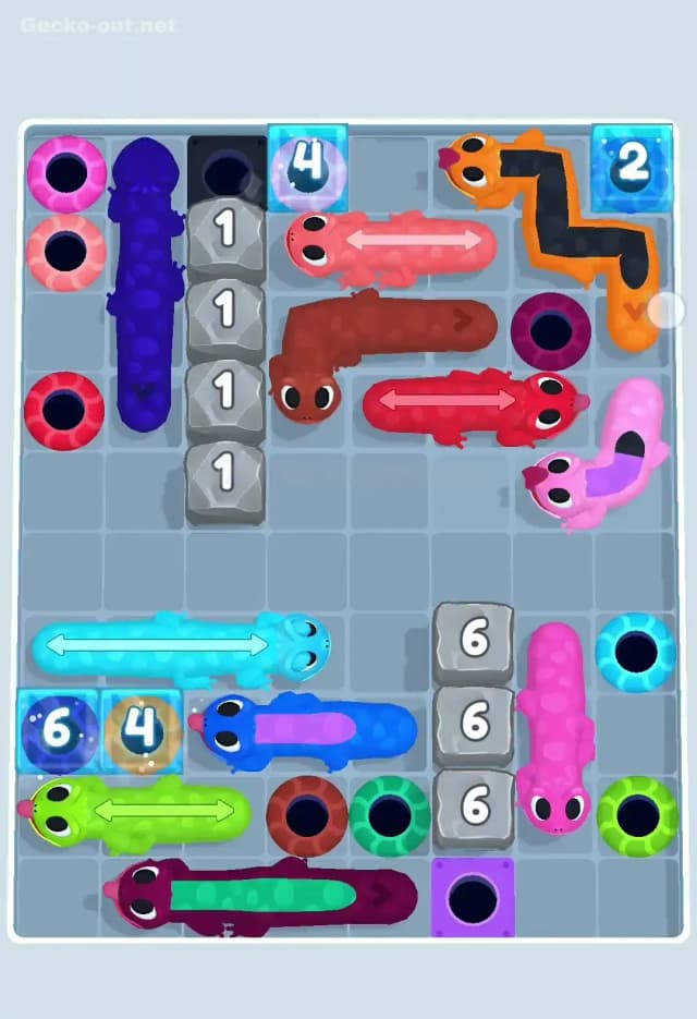 Gecko Out Level 417 Solution 3