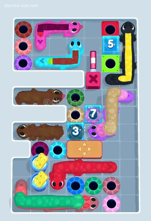 Gecko Out Level 414 Solution 1