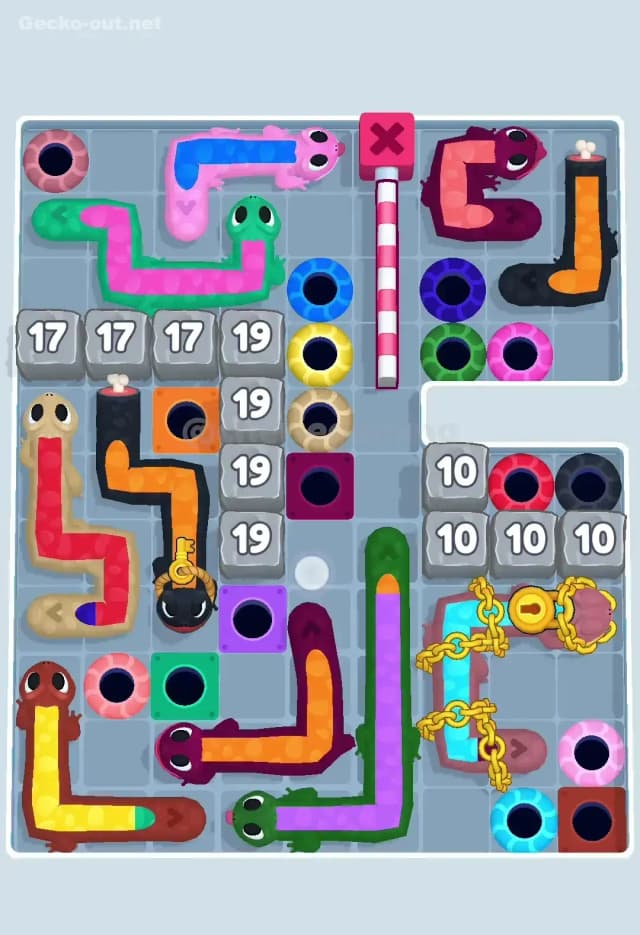 Gecko Out Level 412 Solution 1