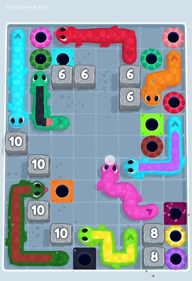 Gecko Out Level 409 Solution 3