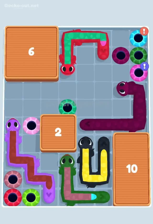 Gecko Out Level 408 Solution 2