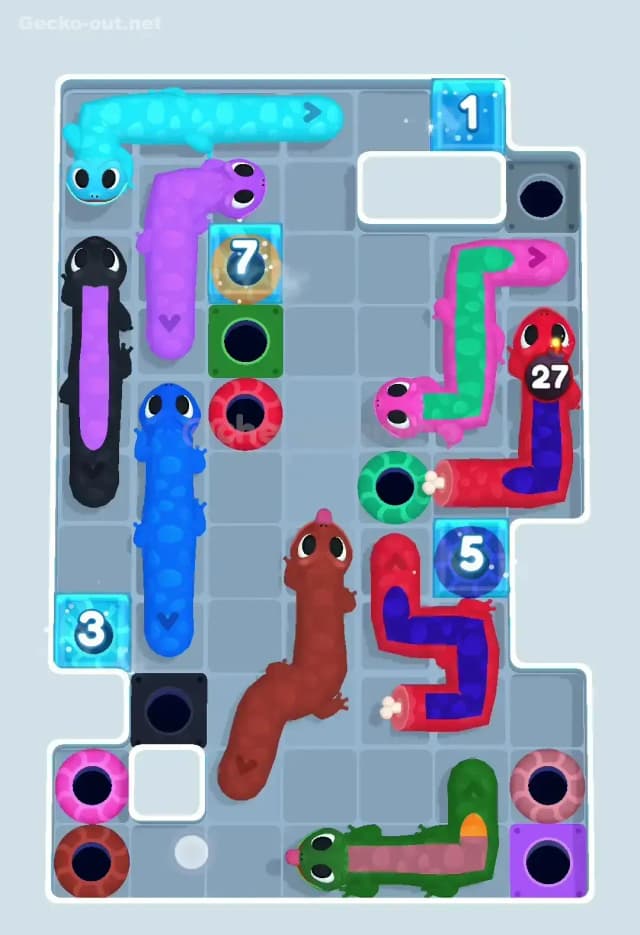 Gecko Out Level 405 Solution 2