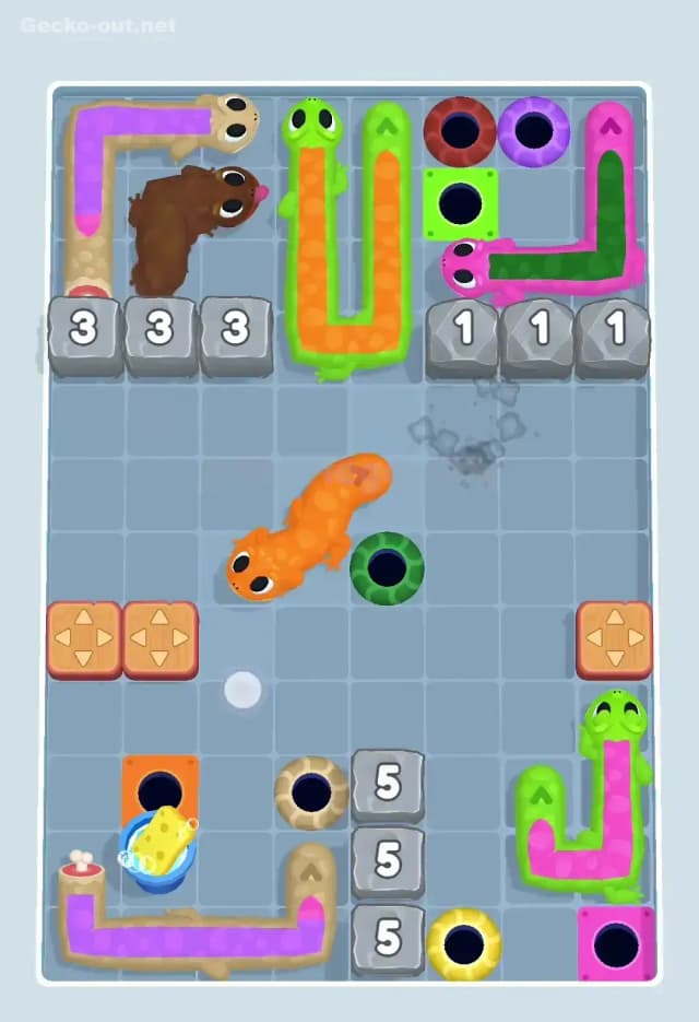 Gecko Out Level 399 Solution 2