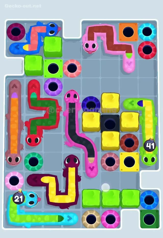 Gecko Out Level 398 Solution 1