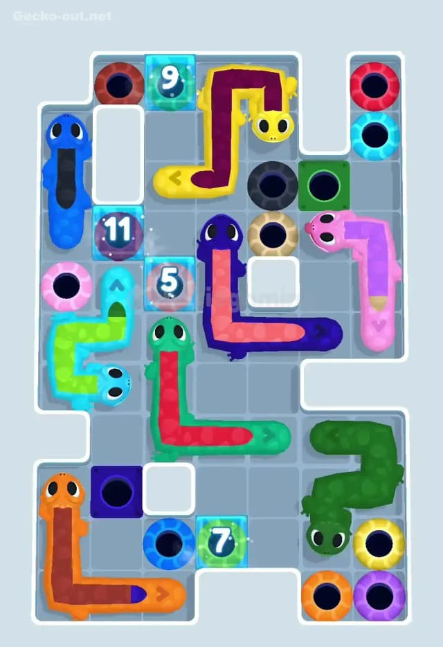 Gecko Out Level 397 Solution 1