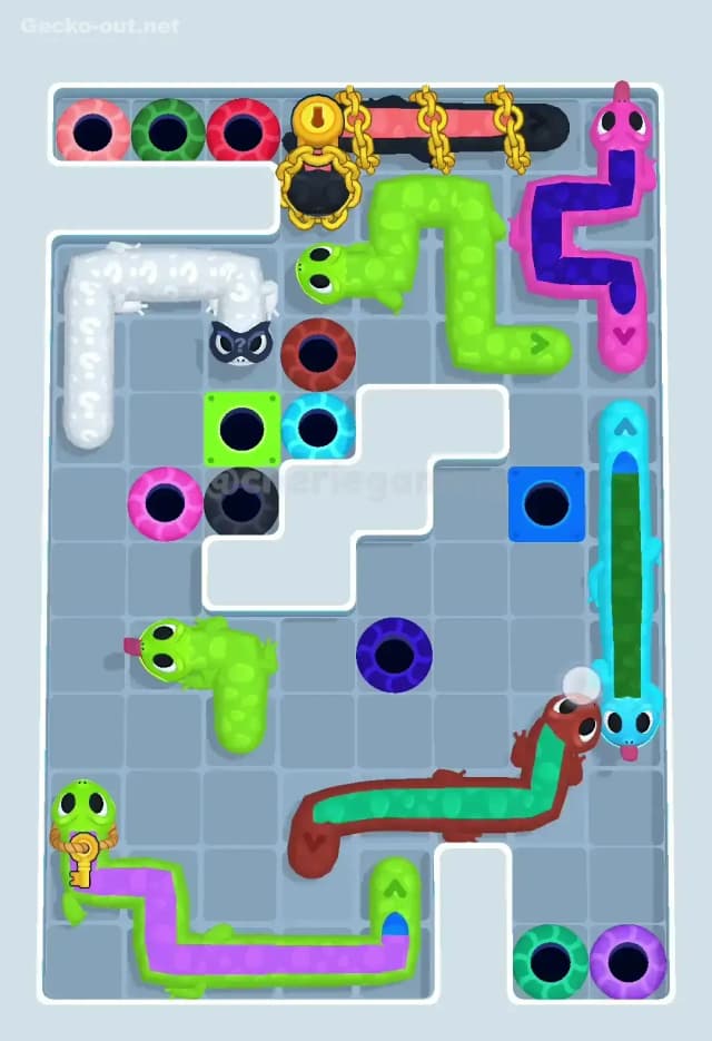 Gecko Out Level 395 Solution 3