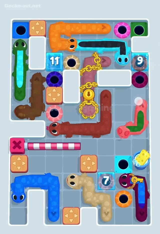 Gecko Out Level 393 Solution 1