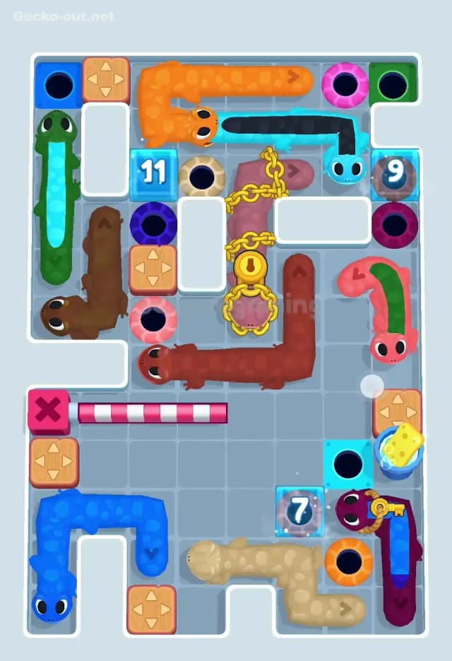 Gecko Out Level 393 Solution 2