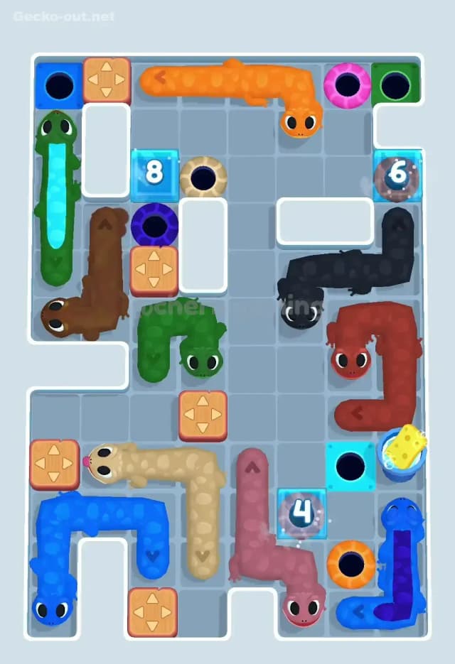 Gecko Out Level 393 Solution 3