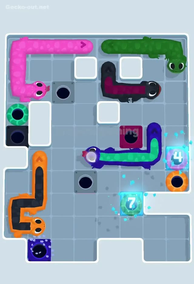 Gecko Out Level 387 Solution 3