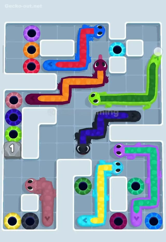 Gecko Out Level 379 Solution 1