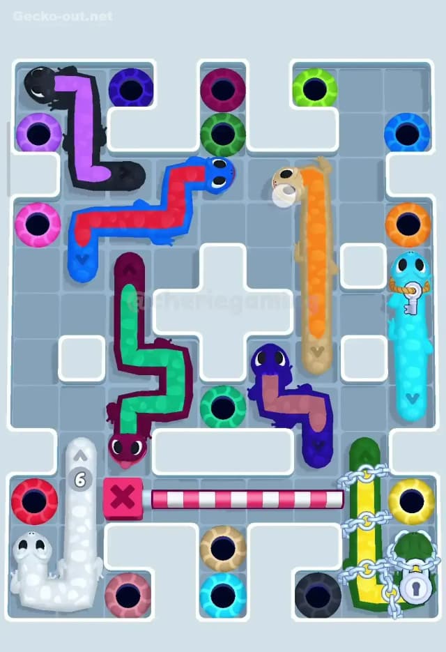Gecko Out Level 376 Solution 1