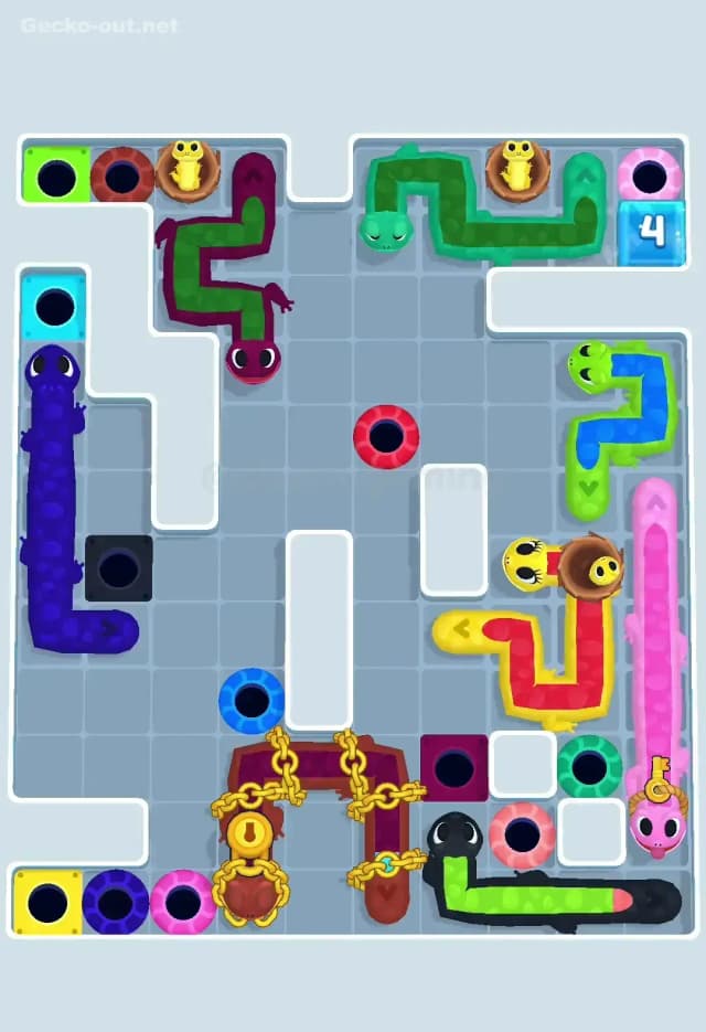 Gecko Out Level 641 Solution 3