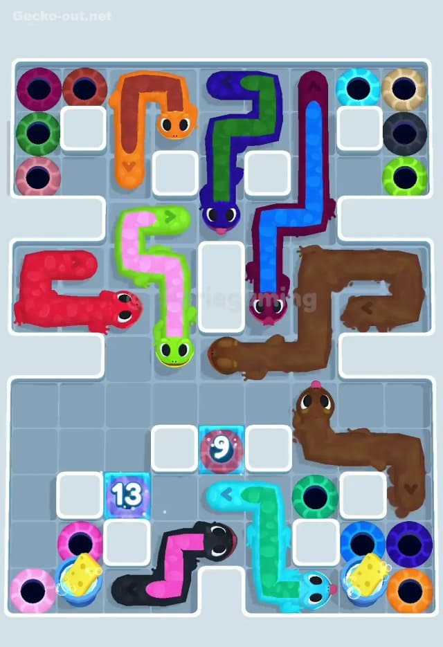Gecko Out Level 375 Solution 1