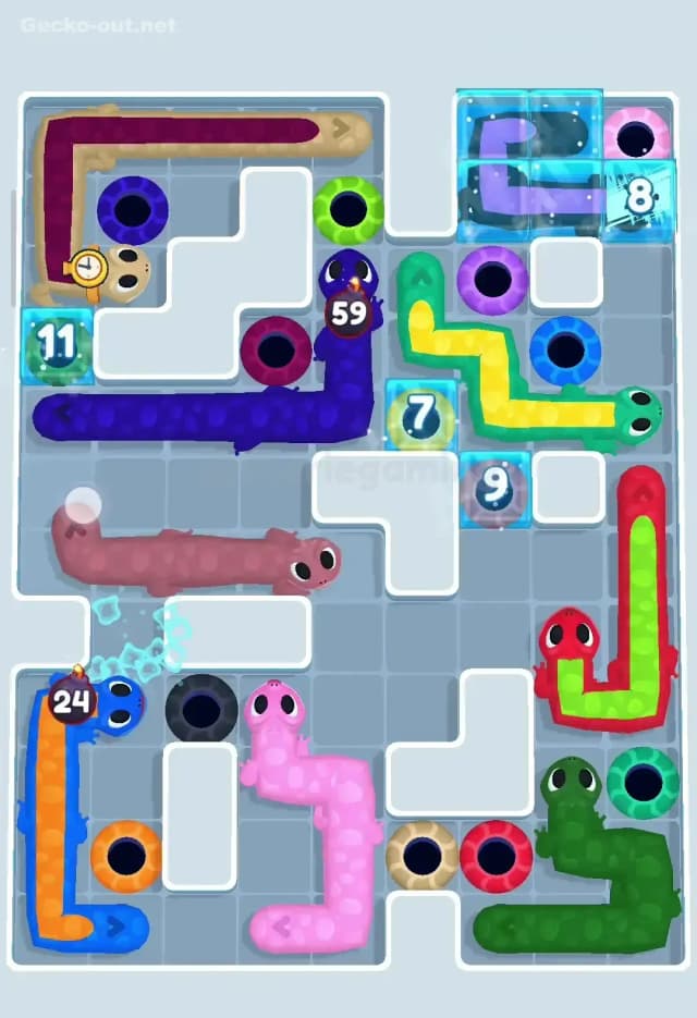 Gecko Out Level 370 Solution 1