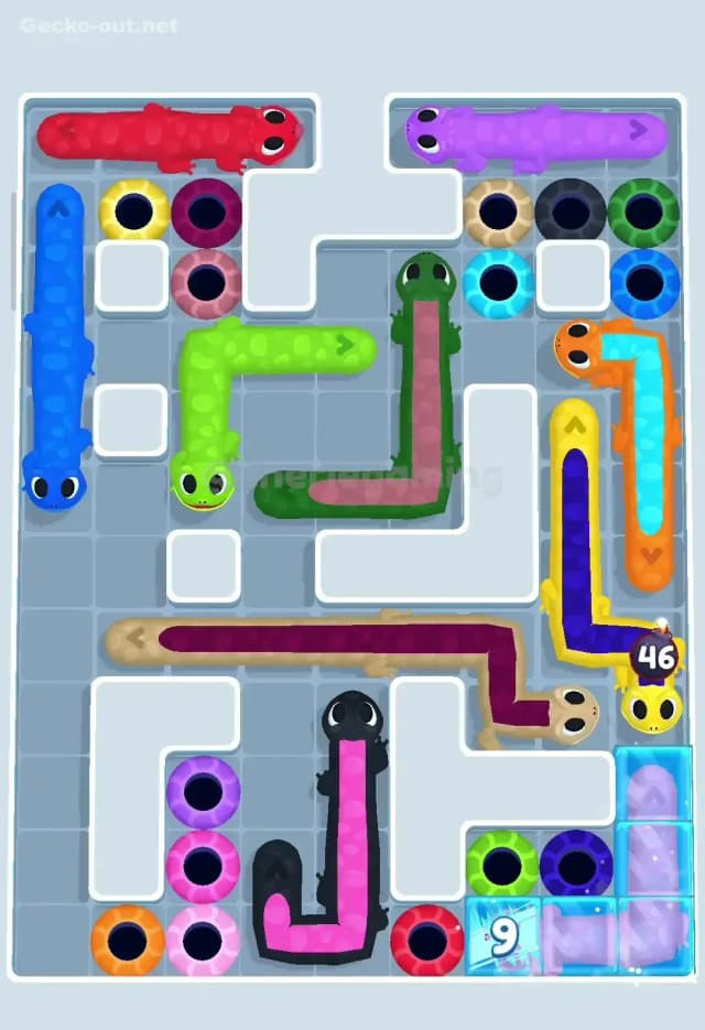 Gecko Out Level 369 Solution 1