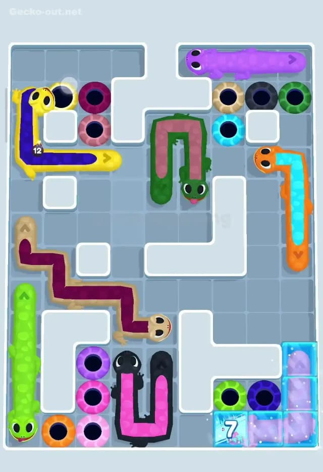 Gecko Out Level 369 Solution 3