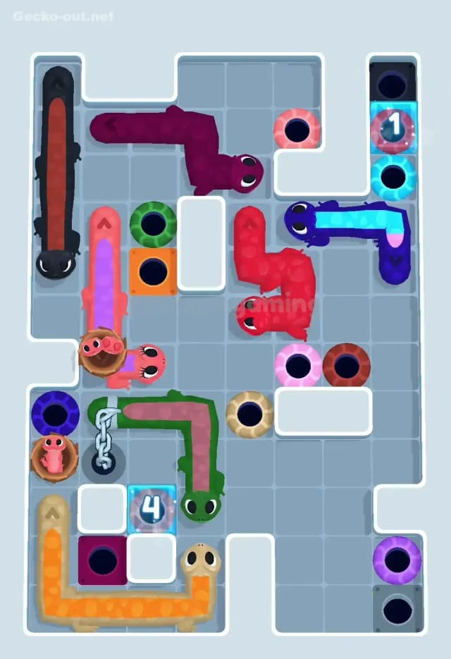 Gecko Out Level 642 Solution 3