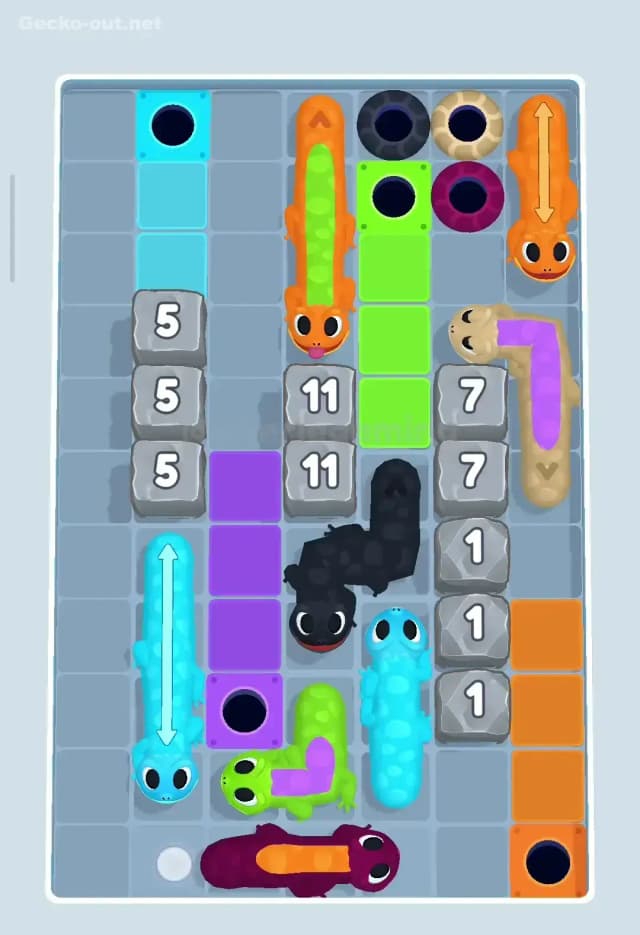 Gecko Out Level 357 Solution 2