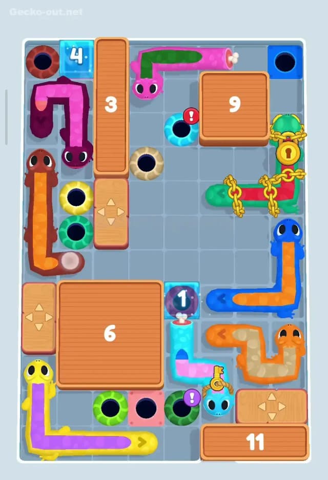 Gecko Out Level 356 Solution 1