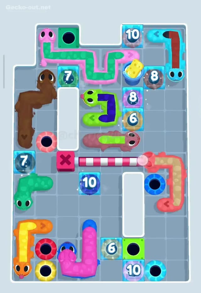 Gecko Out Level 355 Solution 1