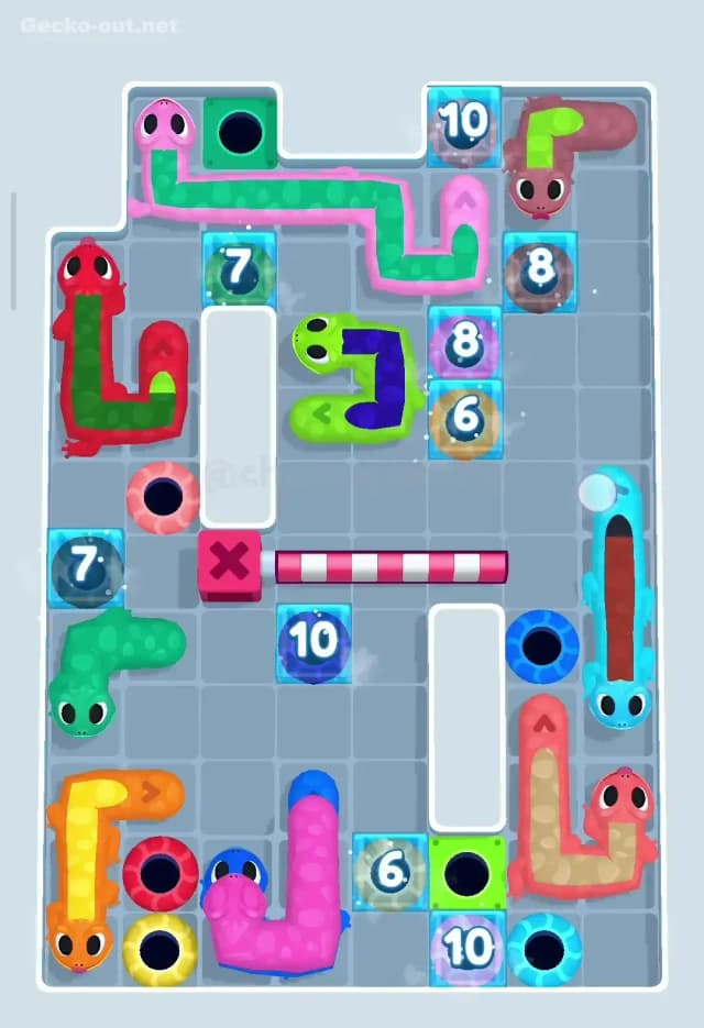 Gecko Out Level 355 Solution 2