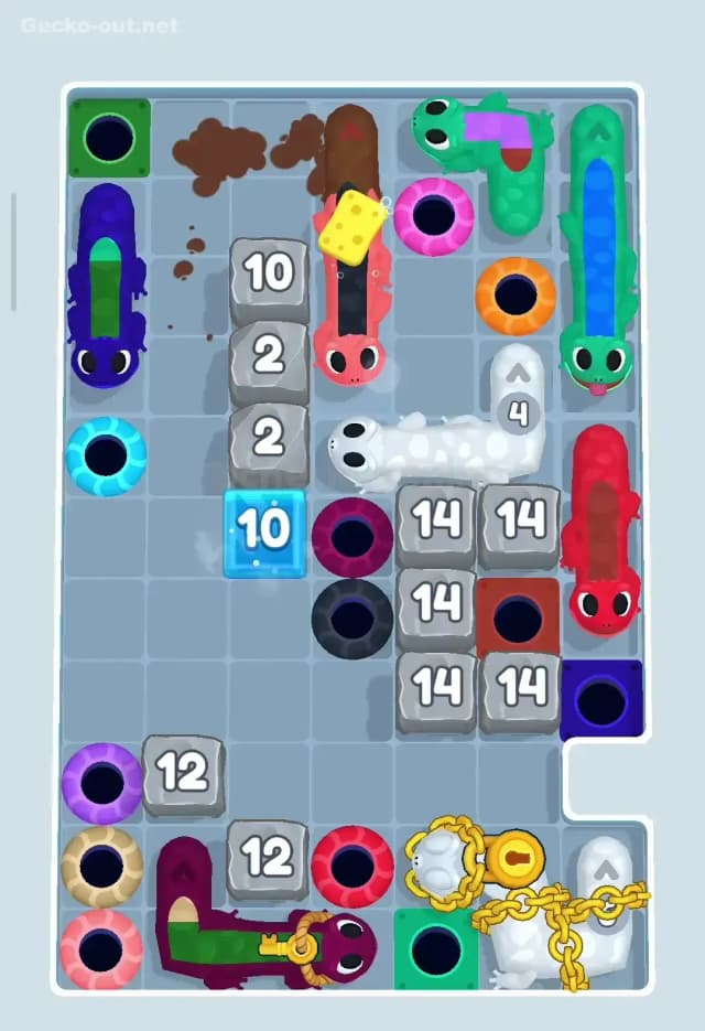 Gecko Out Level 349 Solution 2