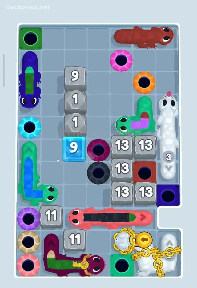 Gecko Out Level 349 Solution 3