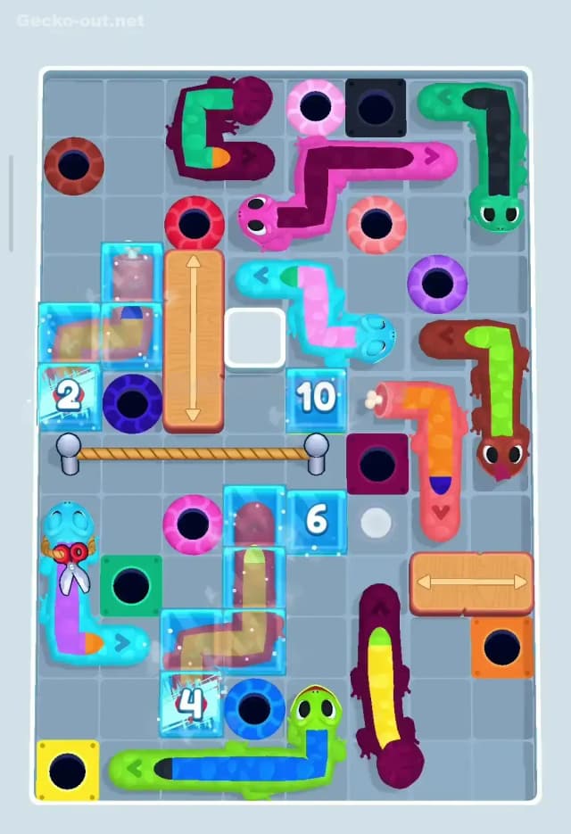 Gecko Out Level 348 Solution 1