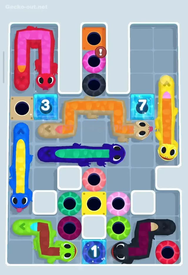 Gecko Out Level 347 Solution 1
