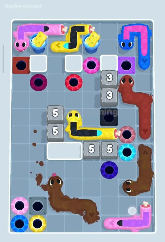 Gecko Out Level 343 Solution 3