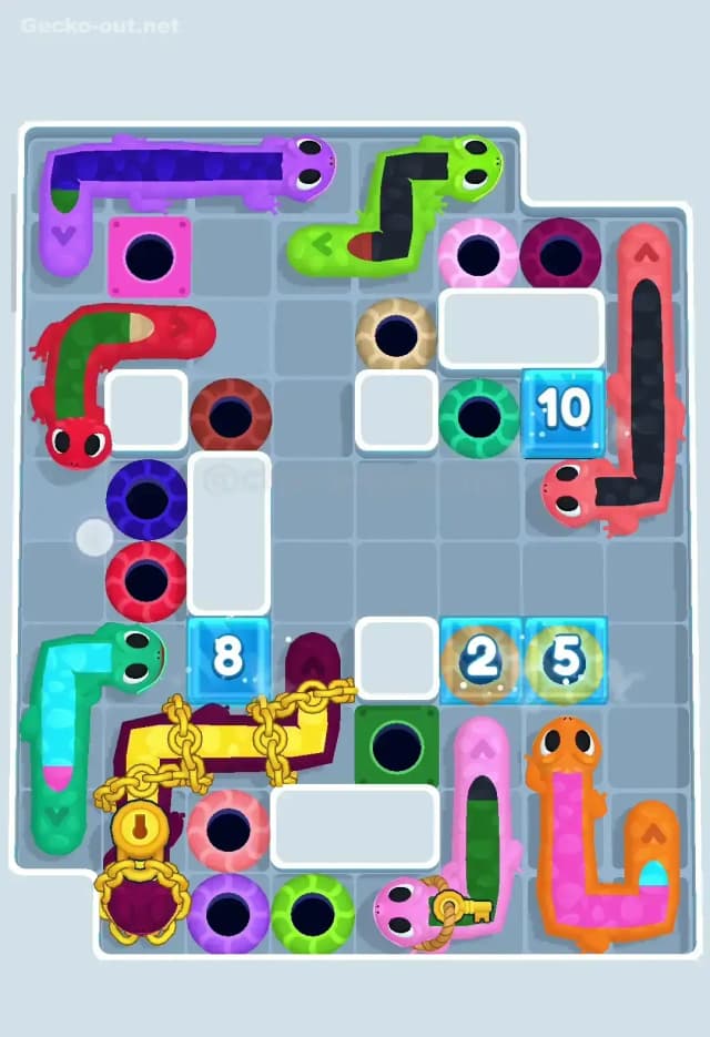 Gecko Out Level 342 Solution 1