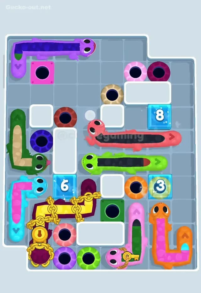 Gecko Out Level 342 Solution 2