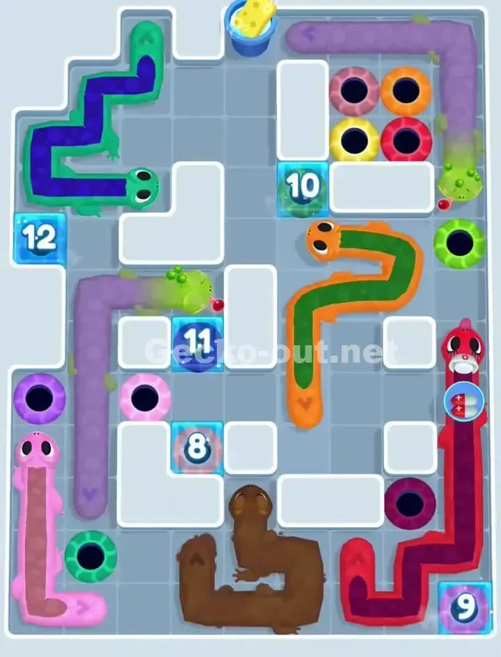 Gecko Out Level 1127 Screenshot