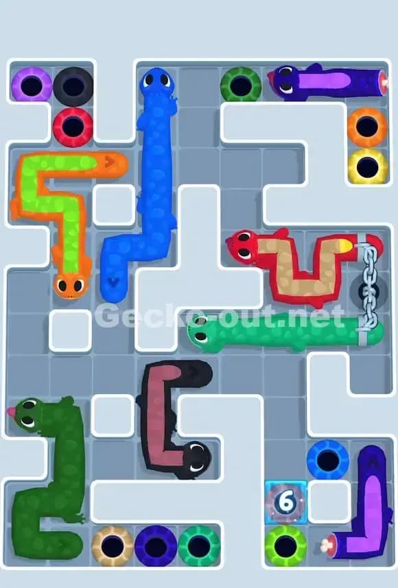 Gecko Out Level 775 Solution 1