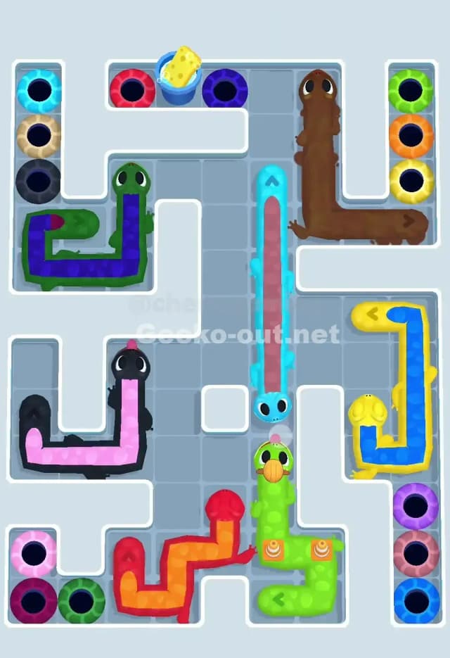 Gecko Out Level 666 Solution 1