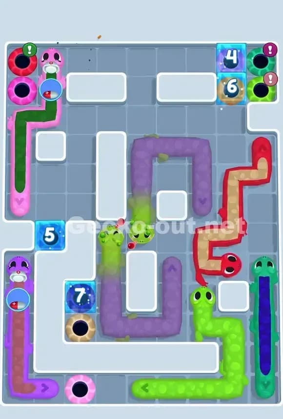 Gecko Out Level 789 Solution 1