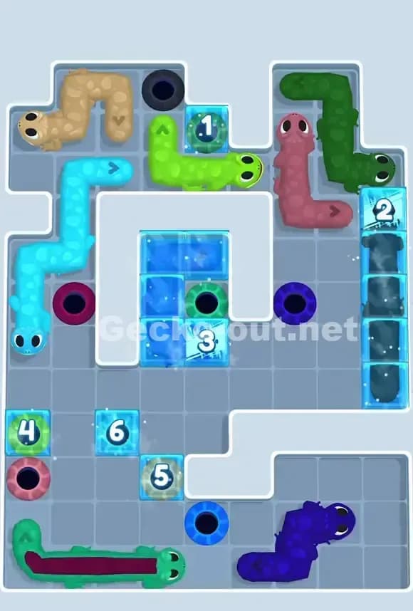 Gecko Out Level 824 Solution 2