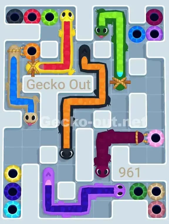Gecko Out Level 961 Screenshot