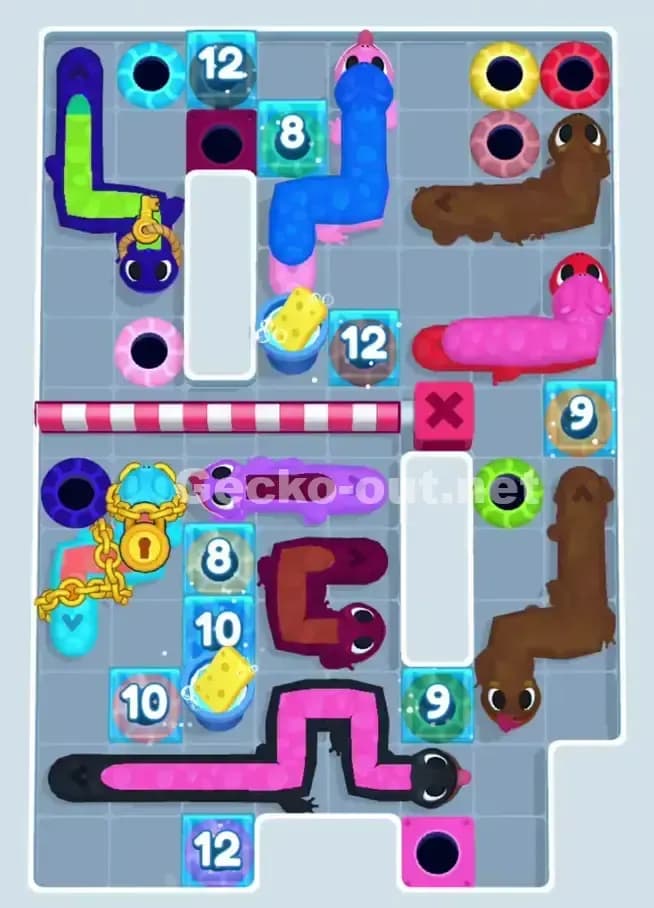 Gecko Out Level 1067 Screenshot