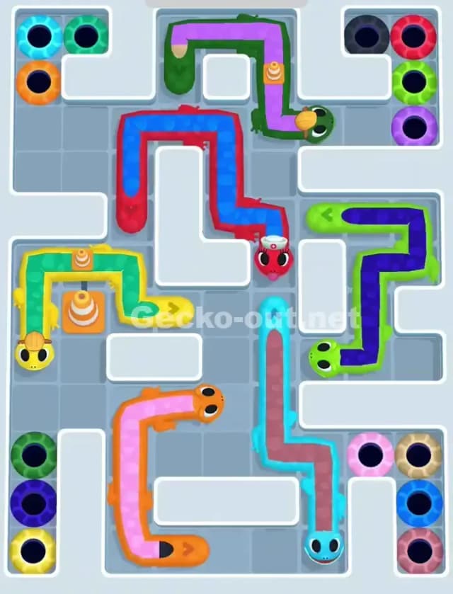 Gecko Out Level 1110 Solution 1