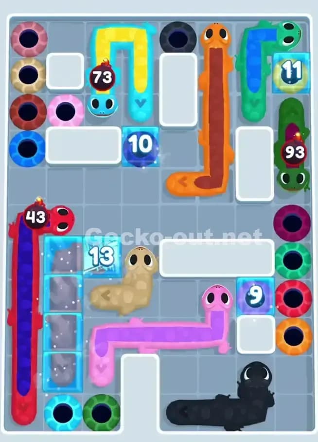 Gecko Out Level 1077 Screenshot