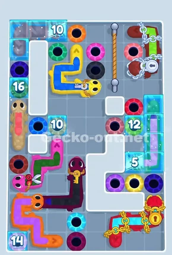 Gecko Out Level 816 Screenshot