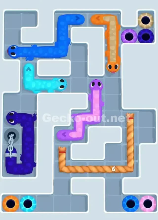 Gecko Out Level 1017 Solution 2