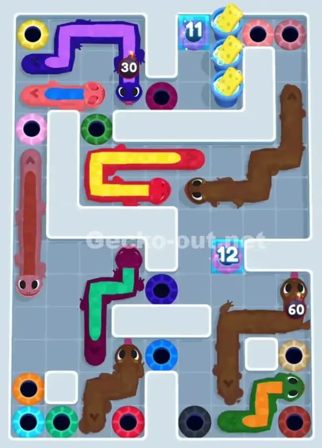 Gecko Out Level 1075 Gameplay