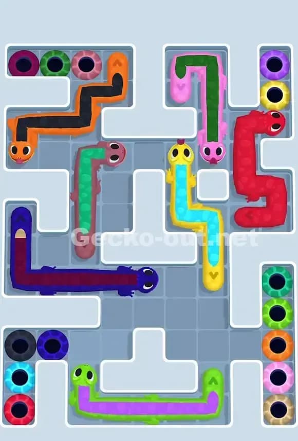 Gecko Out Level 743 Solution 1