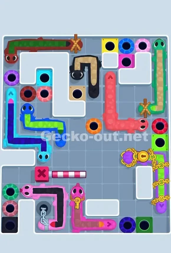 Gecko Out Level 696 Solution 1