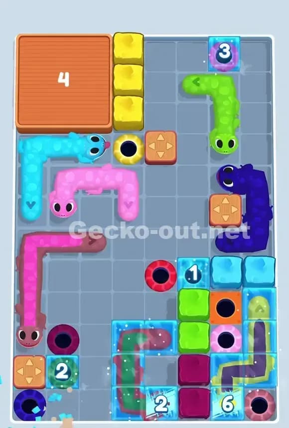 Gecko Out Level 828 Solution 2