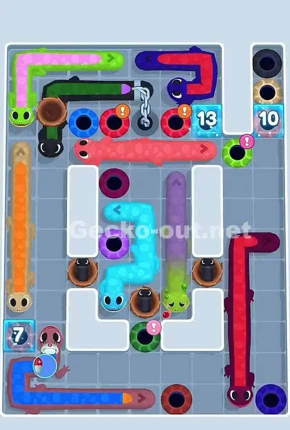 Gecko Out Level 784 Screenshot