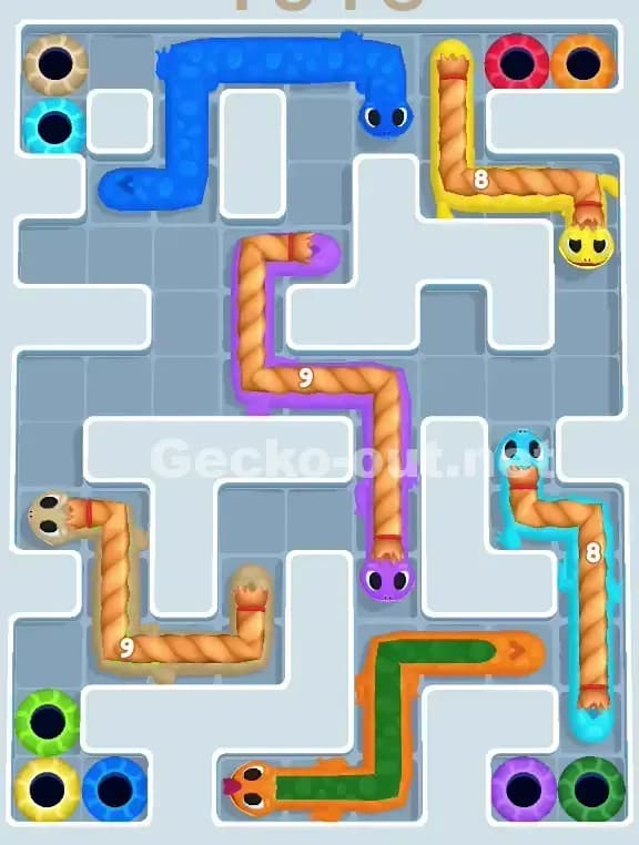 Gecko Out Level 1015 Solution 1